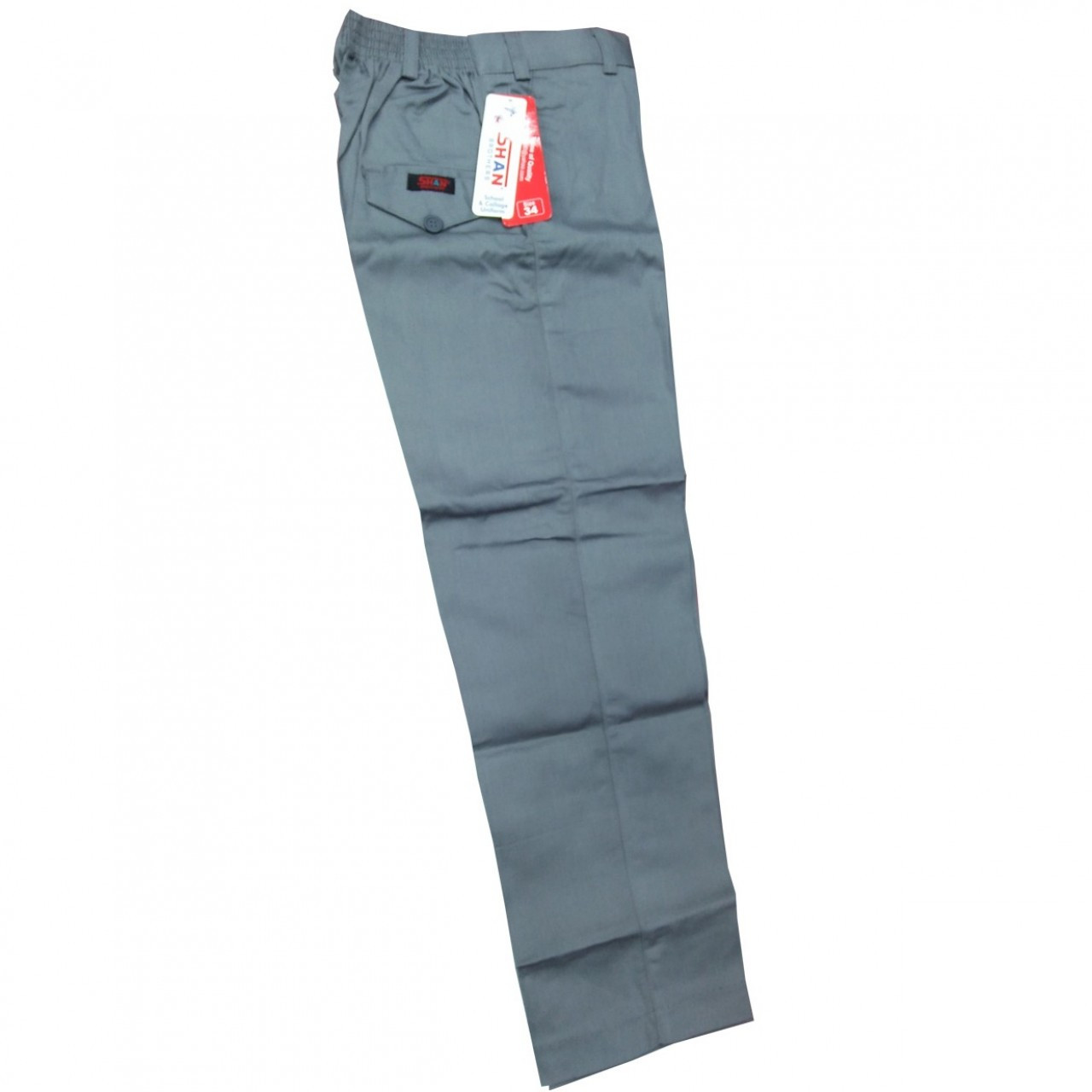 Army Public School Uniform Pant For Boys - Grey